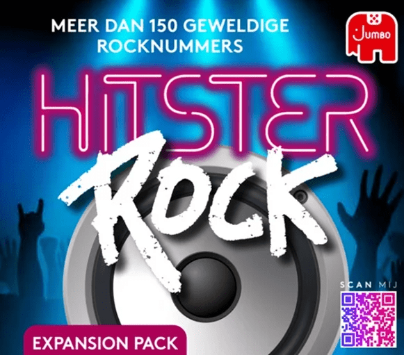 Jumbo | Hitster | Uitbreidingsset | Rock | 12+ - Kleine Eland