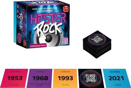 Jumbo | Hitster | Uitbreidingsset | Rock | 12+ - Kleine Eland