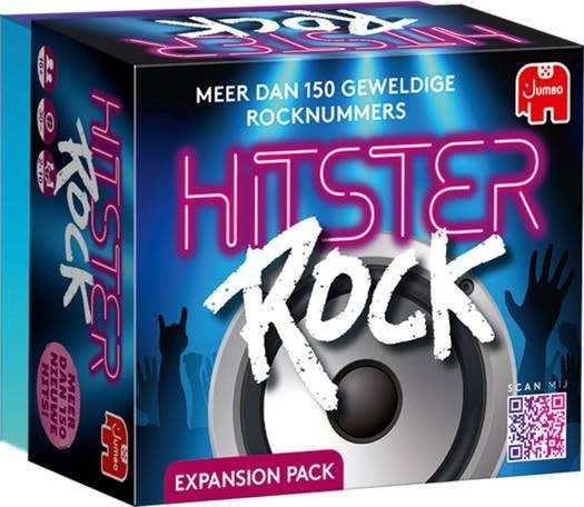 Jumbo | Hitster | Uitbreidingsset | Rock | 12+ - Kleine Eland