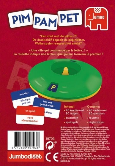 Jumbo | Pim Pam Pet | Original | 8+ - Kleine Eland