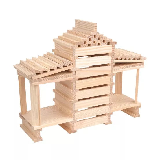 Kapla | Houten Speelgoed | Kabouterplankjes | 120 stuks