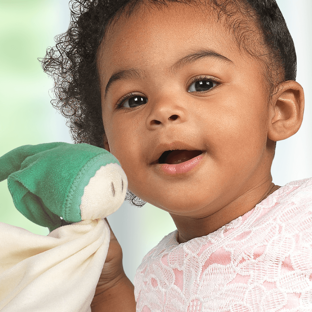 Keptin - Jr | Lappenpop Comforter | Zmooz | Aqua Green | +9 maanden - Kleine Eland