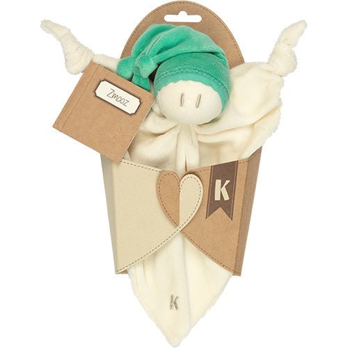 Keptin - Jr | Lappenpop Comforter | Zmooz | Aqua Green | +9 maanden - Kleine Eland