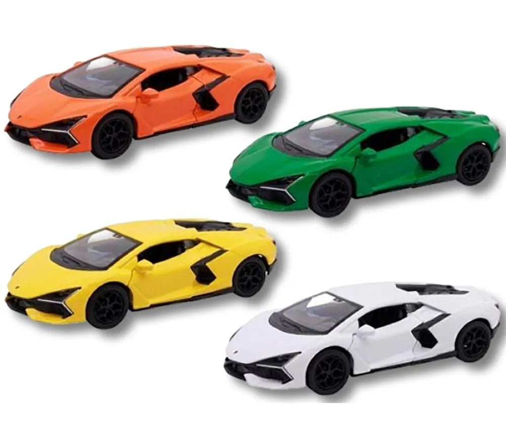 Kinsmart | Die cast Metal | Lamborghini Revuelto | 11,5 cm | 1:34-39 | Pull back | 3+ - Kleine Eland