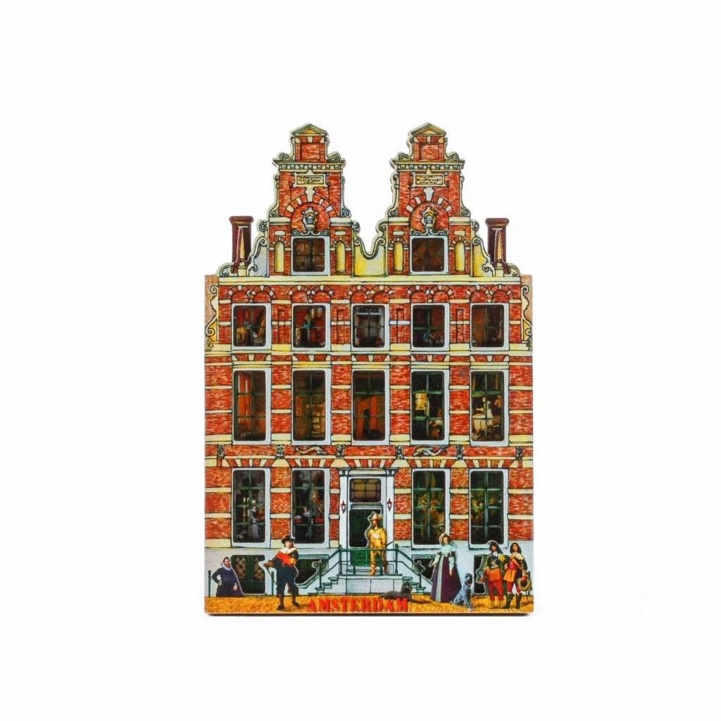 Koelkastmagneet | Amsterdam | de Dolfijn - Kleine Eland