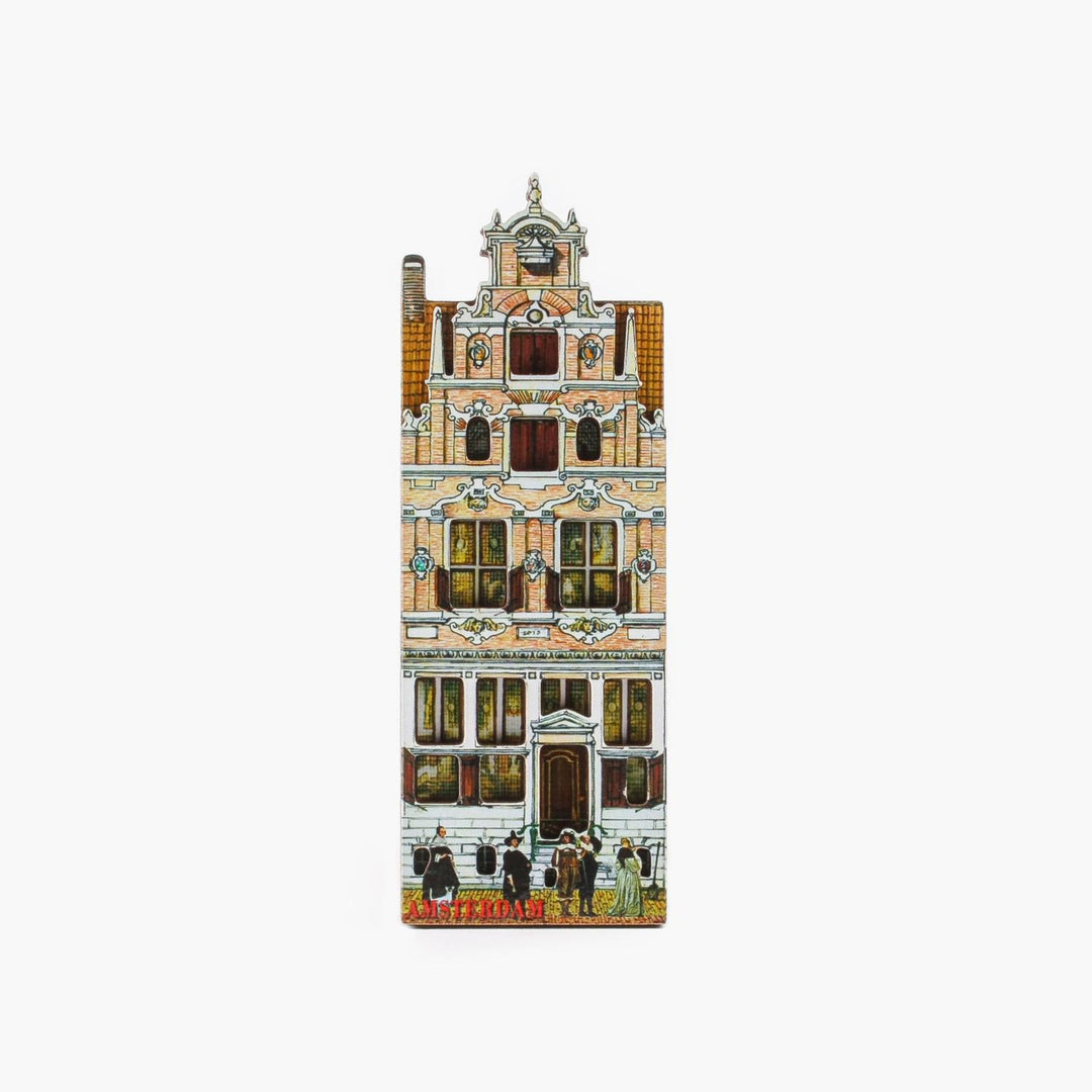 Koelkastmagneet | Amsterdam | de Gecroonde Aep - Kleine Eland