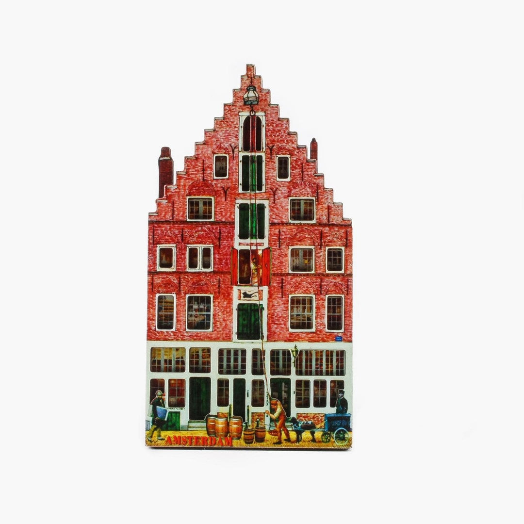 Koelkastmagneet | Amsterdam | Huisje Singel - Kleine Eland