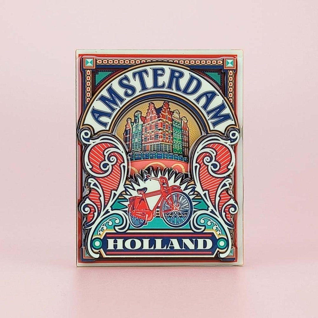 Koelkastmagneet | Amsterdam | Vintage Decocolor - Kleine Eland