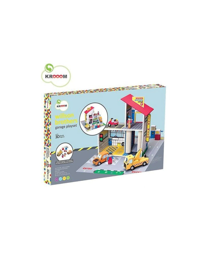 Krooom Wilson Brothers Garage PLayset 4+ - Kleine Eland