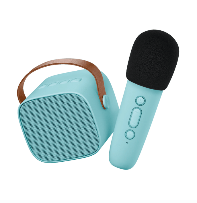 Lalarma | Kids Karaoke | Bluetooth - microfoon en luidspreker | Blauw | 3+ - Kleine Eland