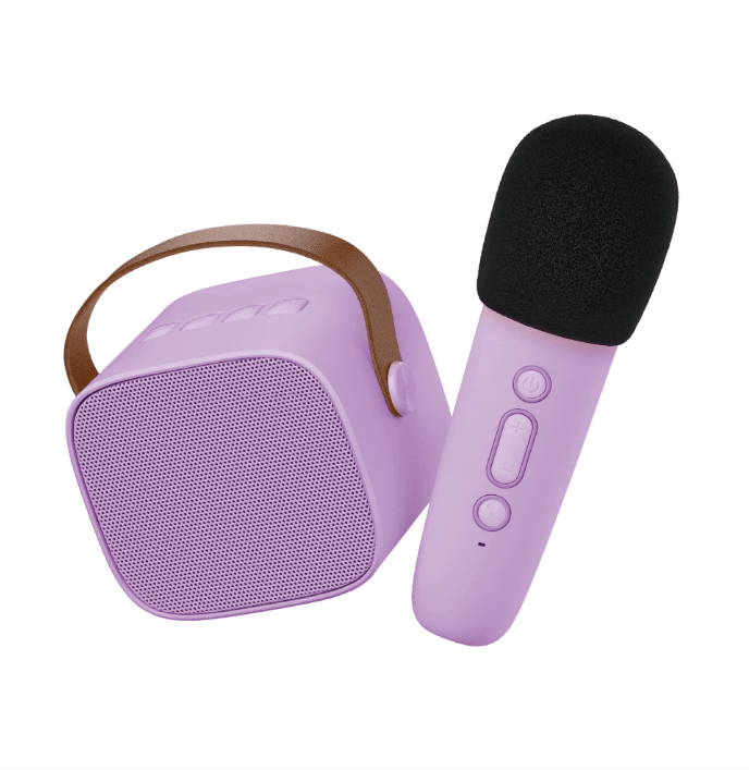Lalarma | Kids Karaoke | Bluetooth - microfoon en luidspreker | Paars | 3+ - Kleine Eland
