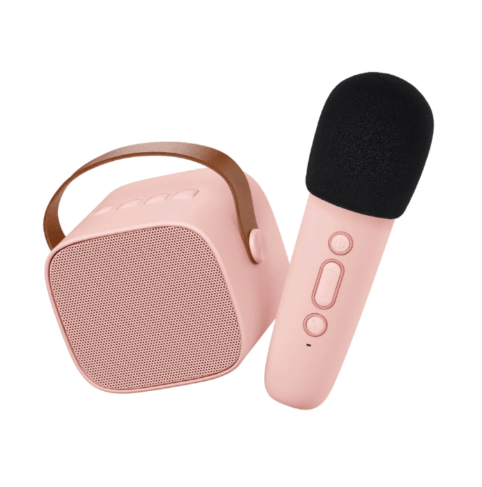 Lalarma | Kids Karaoke | Bluetooth - microfoon en luidspreker | Roze | 3+ - Kleine Eland