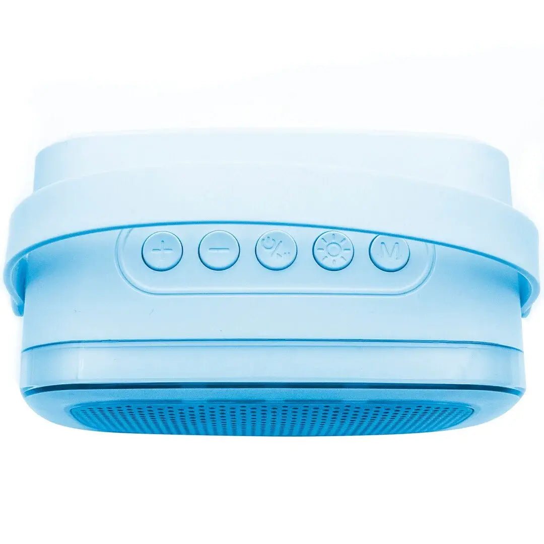 Lalarma | Kids Karaoke | Duo | 2 Bluetooth - microfoons en luidspreker met licht | Blauw | 3+ - Kleine Eland