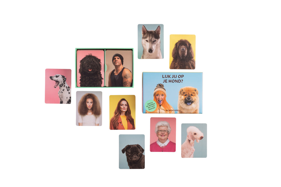 Lijk jij op je hond? | Selectie paren met honden en hun baasjes