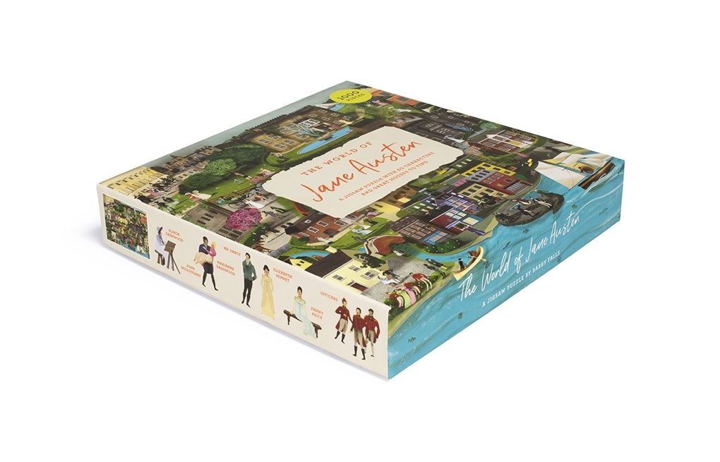 The World of Jane Austen | Box viewed from above at an angle