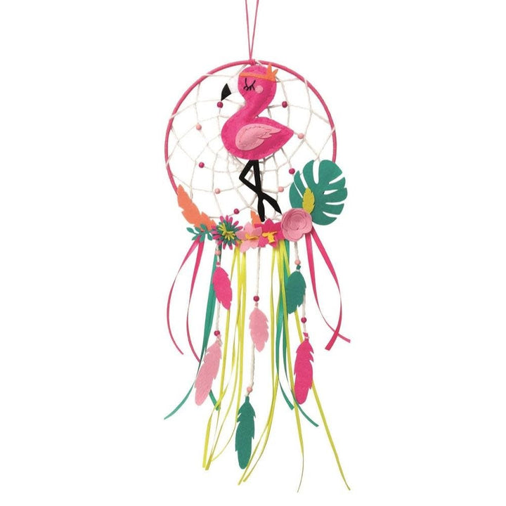 Lena Creatief Dromenvanger Flamingo Knutselset - Kleine Eland