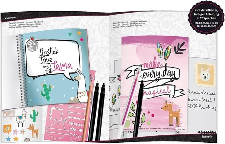 Lena Fashion | Handlettering | Uitgebreide Startersset | 8+ - Kleine Eland