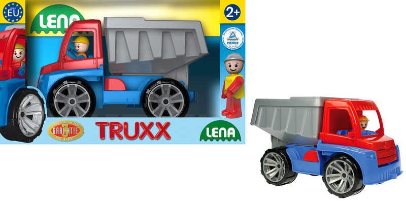 Lena | Truxx | Dump Truck | Kiepwagen met Chauffeur | 37,6 cm | 2+ - Kleine Eland
