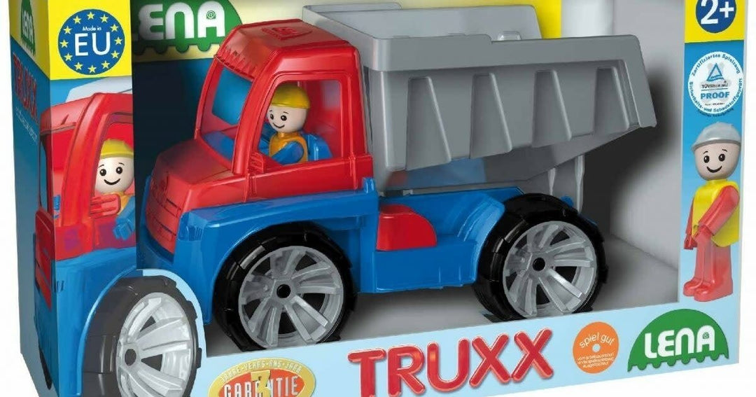 Lena | Truxx | Dump Truck | Kiepwagen met Chauffeur | 37,6 cm | 2+ - Kleine Eland