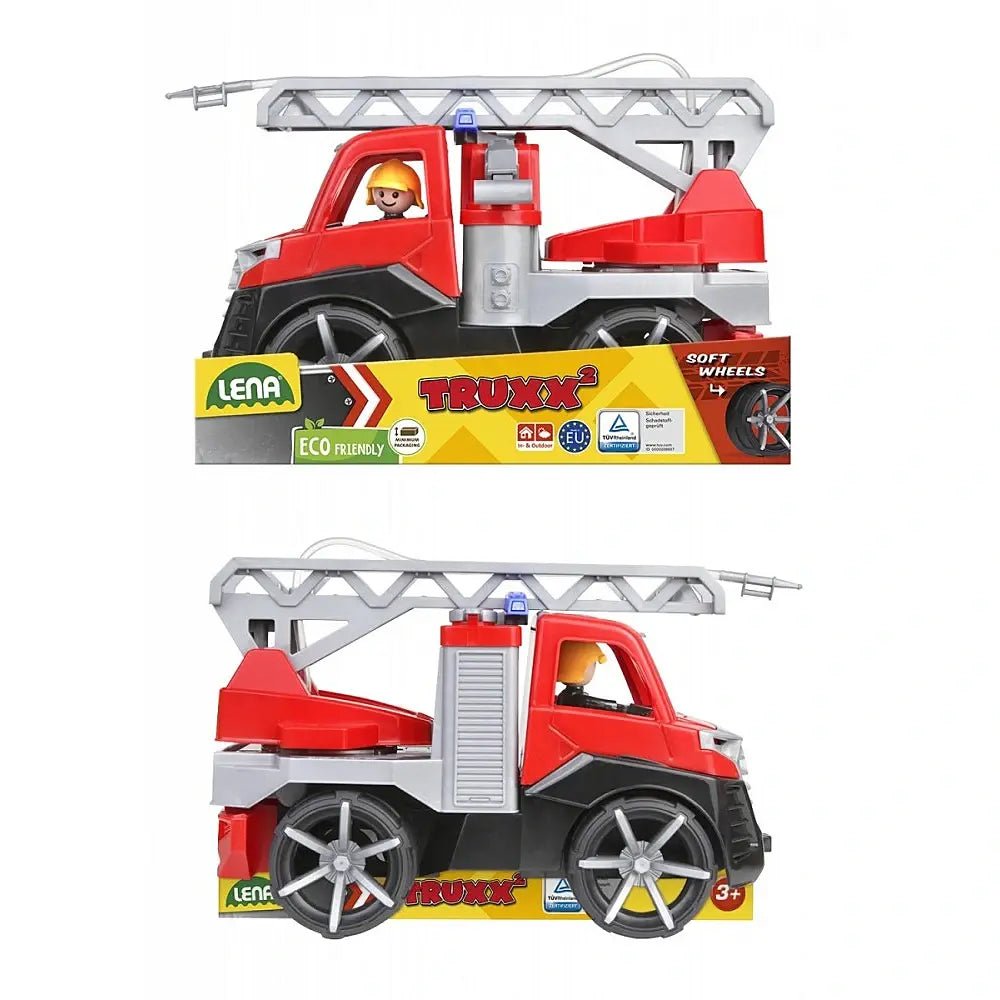 Lena Truxx2 Brandweerwagen met Chauffeur 29 cm - Kleine Eland