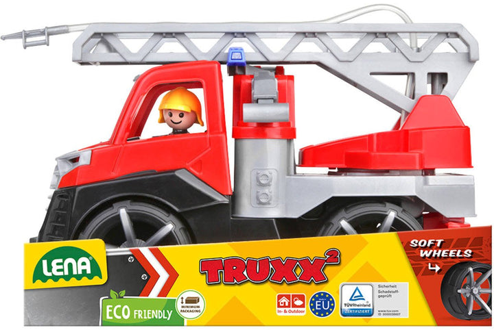 Lena Truxx2 Brandweerwagen met Chauffeur 29 cm - Kleine Eland