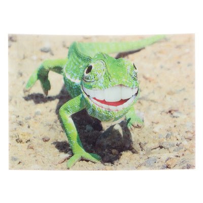 Lenticulaire Kaart Bewegend | Lachende Kameleon - Kleine Eland