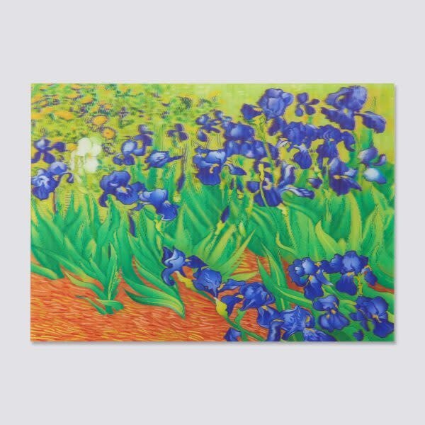 Lenticulaire Kaart Bewegend | Vincent van Gogh | After Irises - Kleine Eland