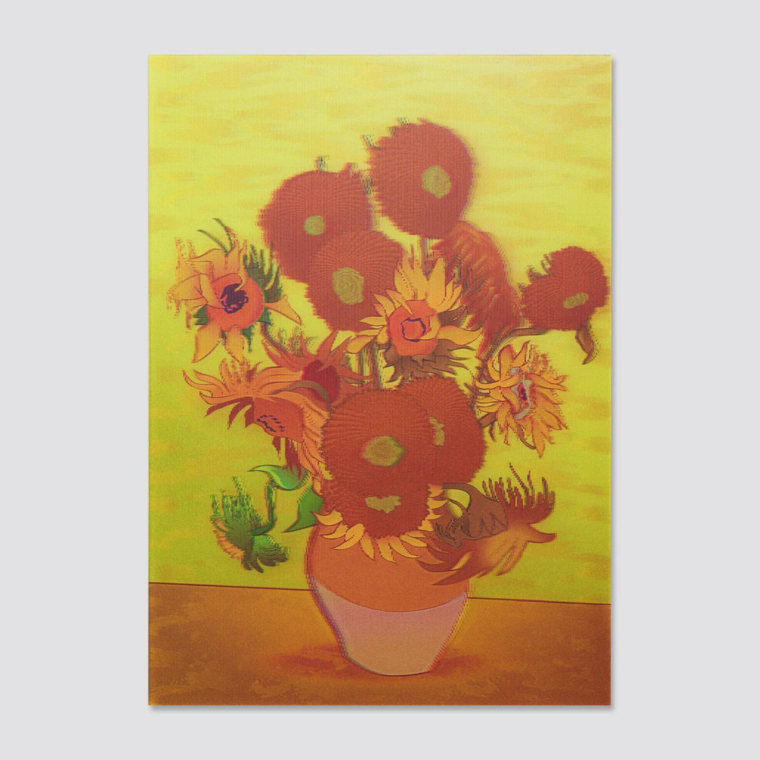 Lenticulaire Kaart Bewegend | Vincent van Gogh | After Sunflowers - Kleine Eland