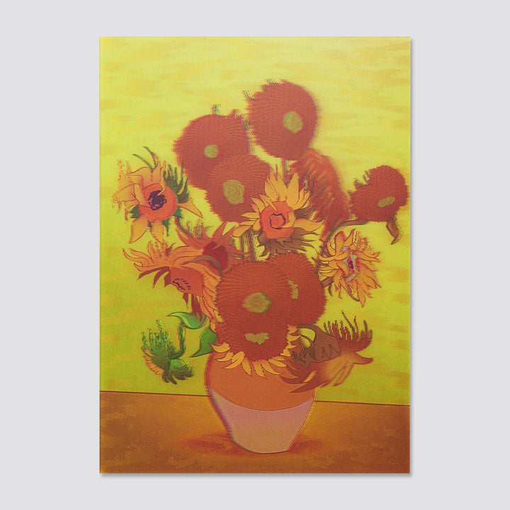 Lenticulaire Kaart Bewegend | Vincent van Gogh | After Sunflowers - Kleine Eland