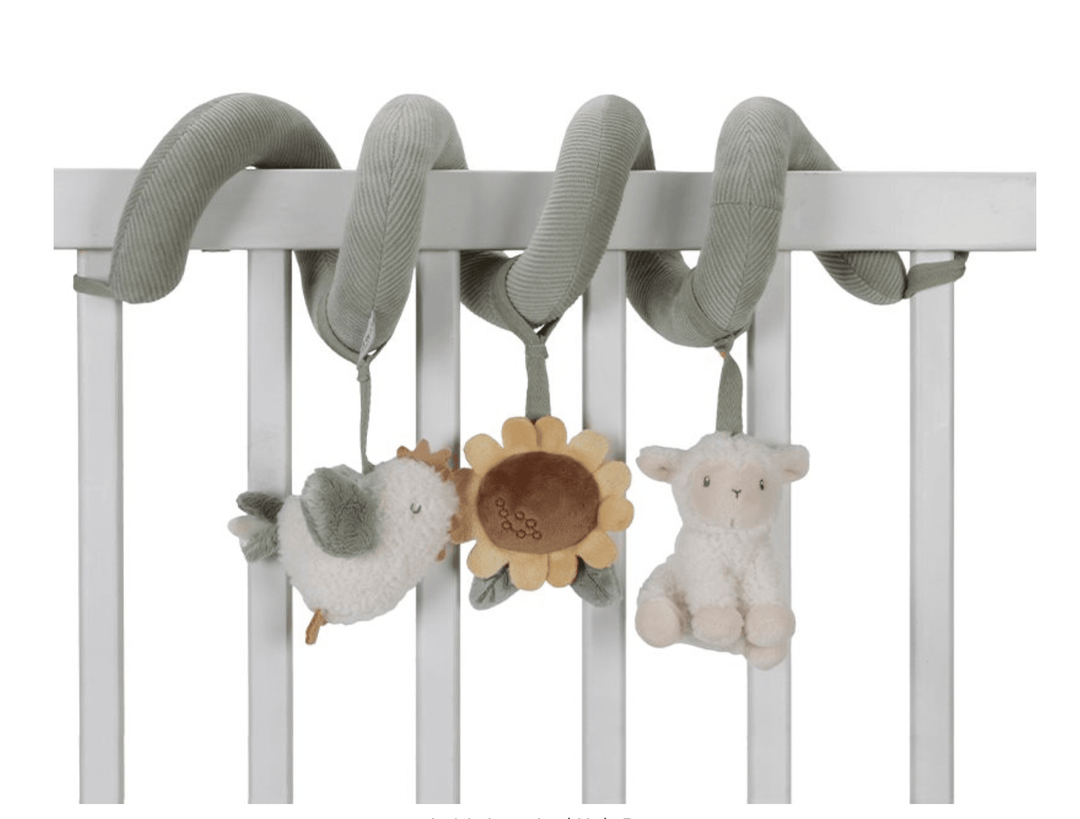 Little Dutch | Activiteitenspiraal | Little Farm | 22 cm | 0+ - Kleine Eland