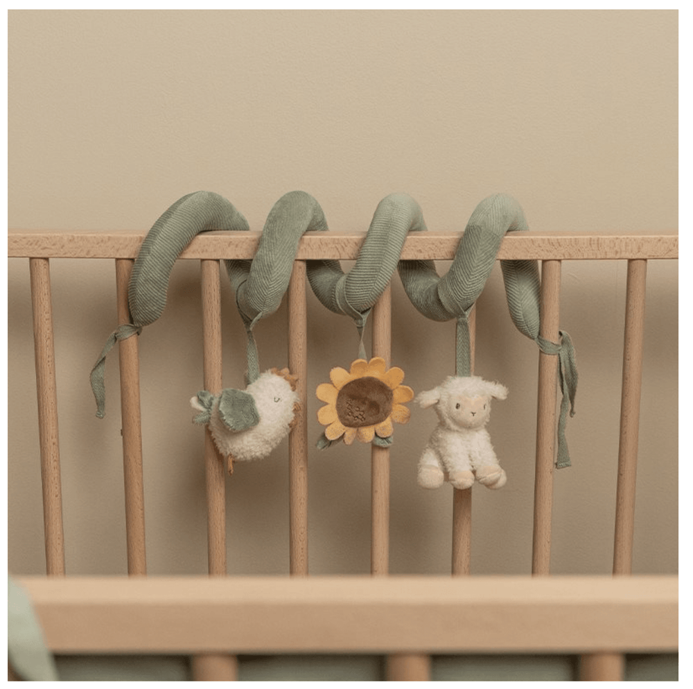 Little Dutch | Activiteitenspiraal | Little Farm | 22 cm | 0+ - Kleine Eland