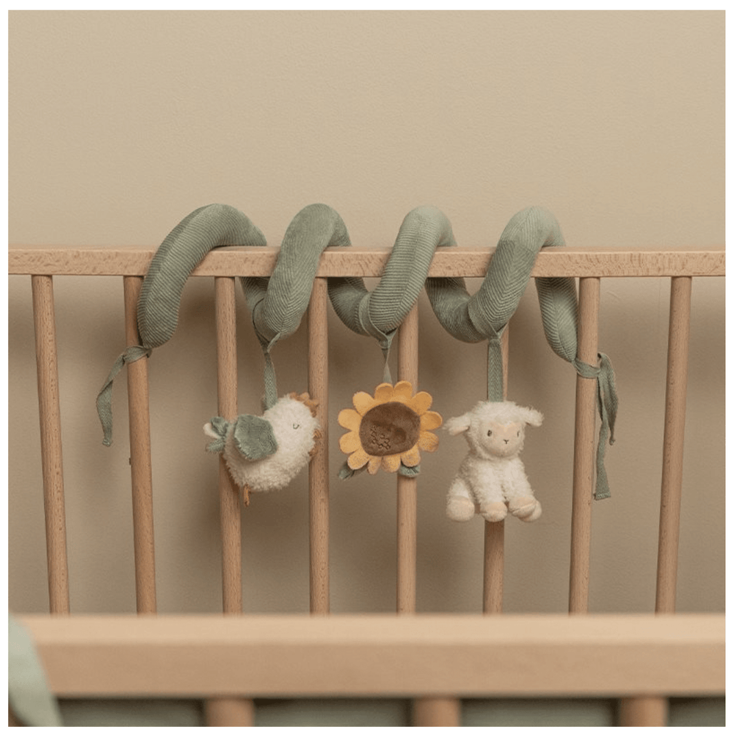 Little Dutch | Activiteitenspiraal | Little Farm | 22 cm | 0+ - Kleine Eland