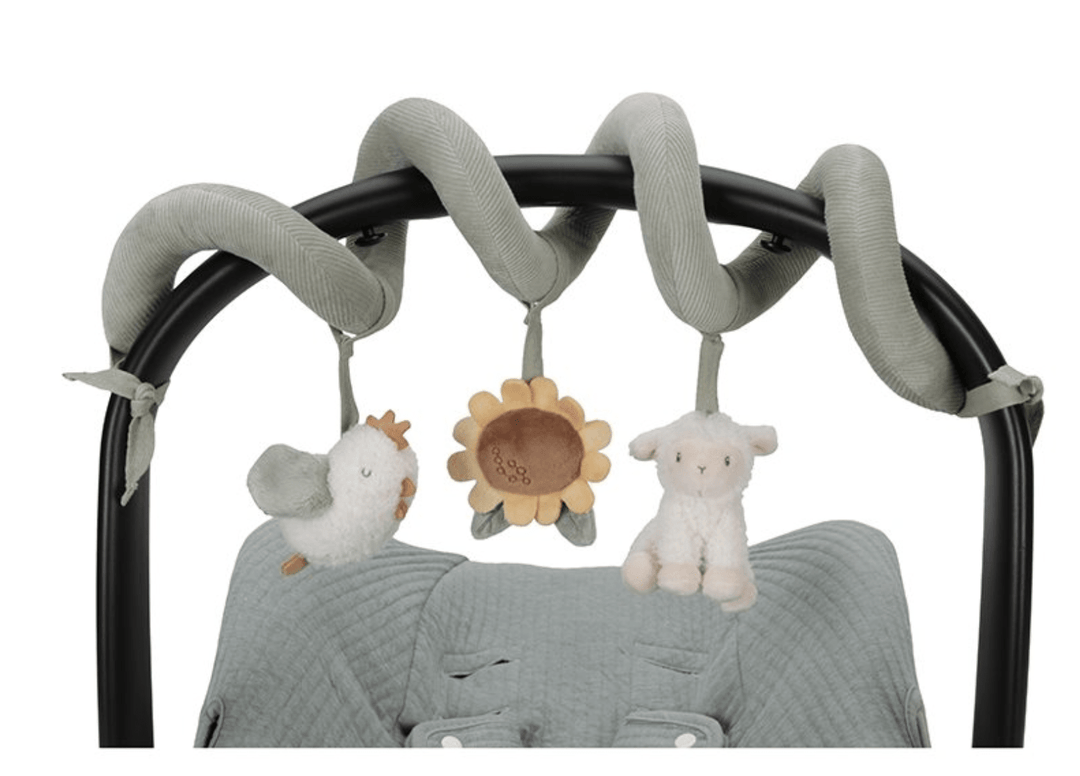 Little Dutch | Activiteitenspiraal | Little Farm | 22 cm | 0+ - Kleine Eland