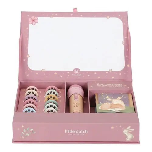 Little Dutch | Bedtime Stories Projector | Roze | 4+ - Kleine Eland