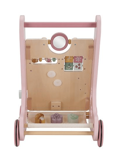Little Dutch | Houten Activiteiten Loopwagen | Babywalker | Fairy Garden | 1+ - Kleine Eland