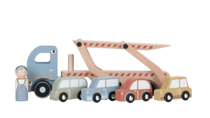Little Dutch | Houten Autotransporter | +18 mnd - Kleine Eland