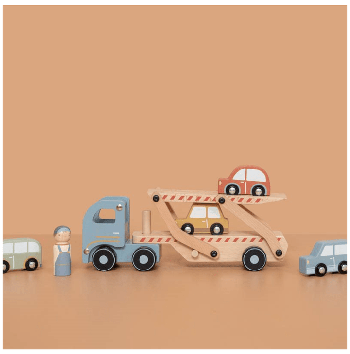 Little Dutch | Houten Autotransporter | +18 mnd - Kleine Eland