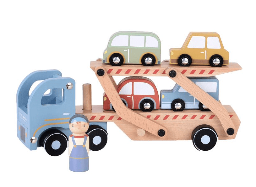 Little Dutch | Houten Autotransporter | +18 mnd - Kleine Eland