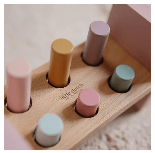 Little Dutch | Houten Hamerbank | Fairy Garden | 22 cm | 1+ - Kleine Eland