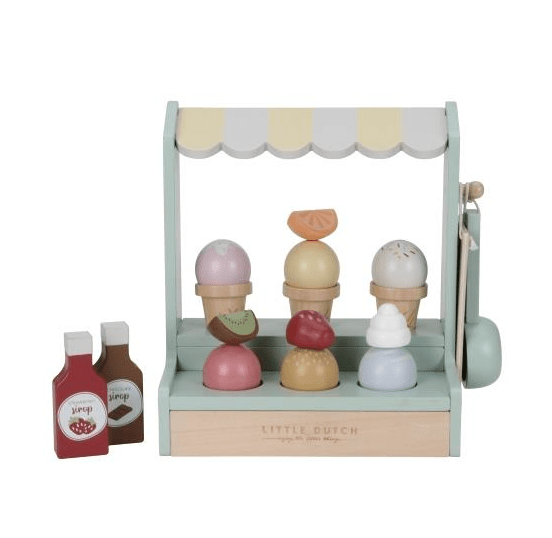 Little Dutch | Houten IJskraam | 3+ - Kleine Eland