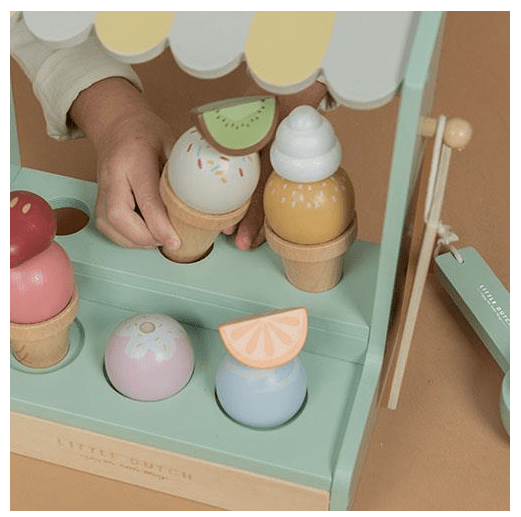 Little Dutch | Houten IJskraam | 3+ - Kleine Eland
