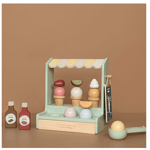 Little Dutch | Houten IJskraam | 3+ - Kleine Eland