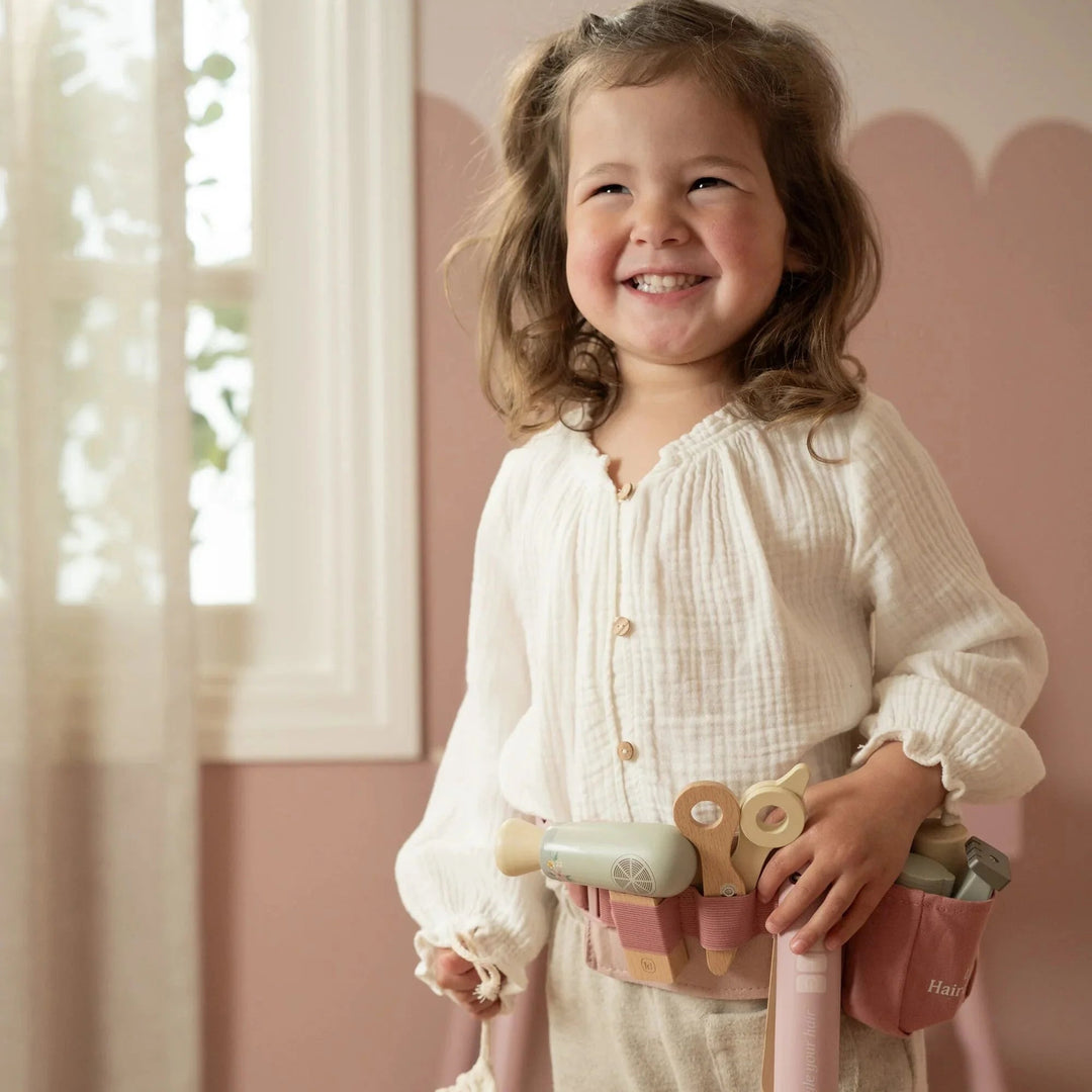 Little Dutch | Houten Kappersset | 3+ - Kleine Eland