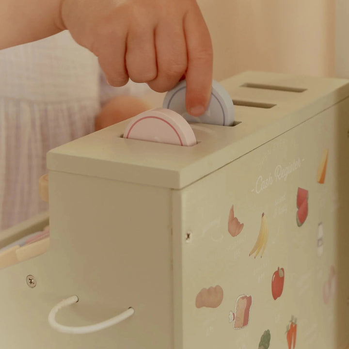 Little Dutch | Houten Kassa met Scanner | 3+ - Kleine Eland