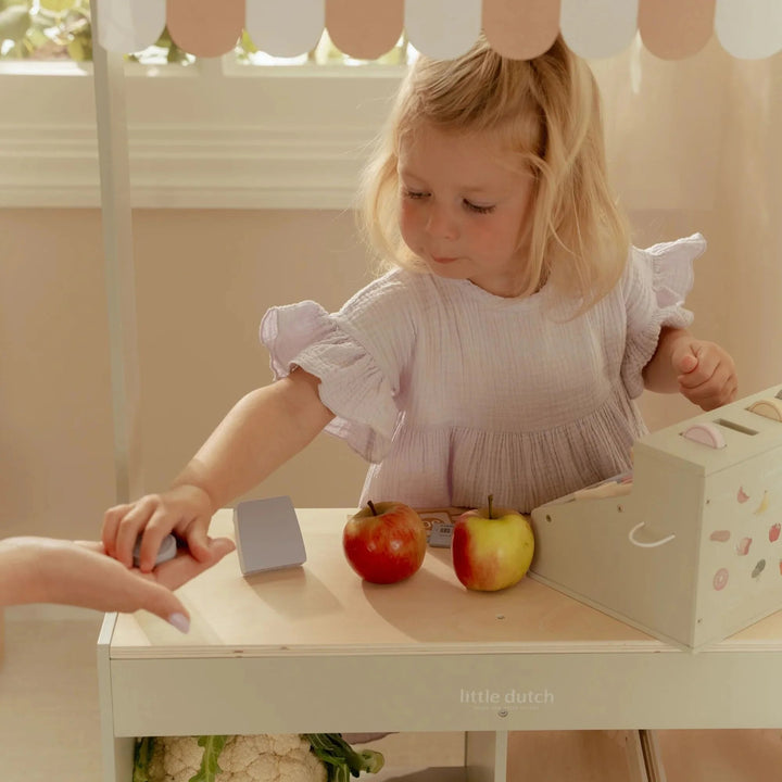 Little Dutch | Houten Kassa met Scanner | 3+ - Kleine Eland