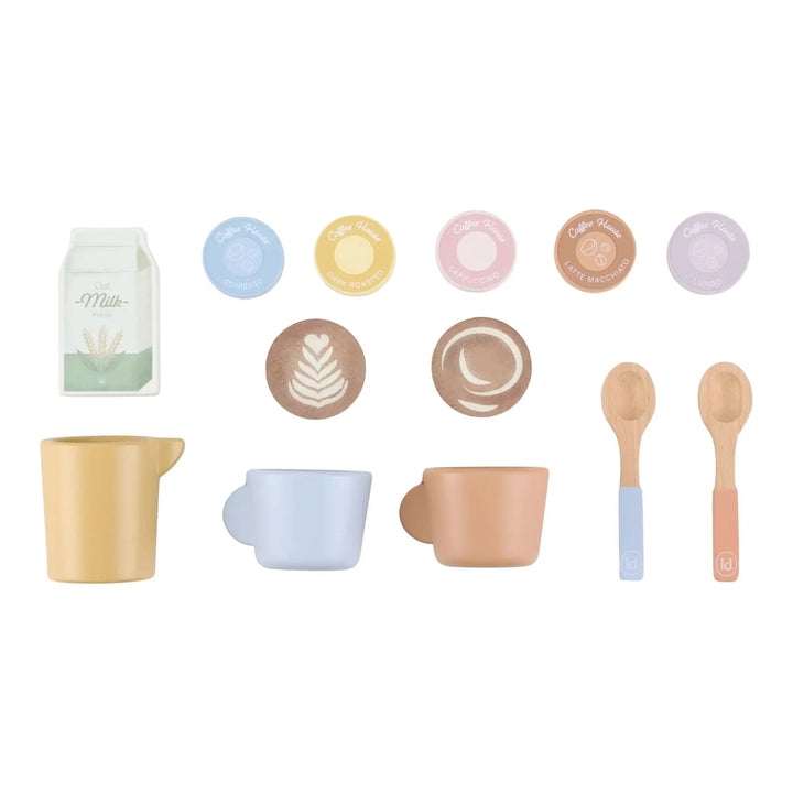 Little Dutch | Houten Koffiezetapparaat | 31 cm | 3+ - Kleine Eland