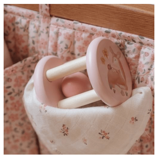 Little Dutch | Houten Rammelaar Roller | Fairy Garden | 7 cm | +3 maanden - Kleine Eland
