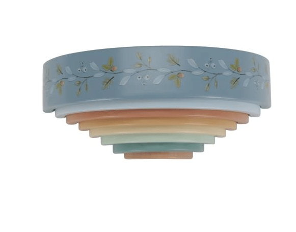 Little Dutch | Houten Regenboog | 5 x 23,5 x 11,5 cm | 8 delig | Forest Friends | +18 mnd - Kleine Eland