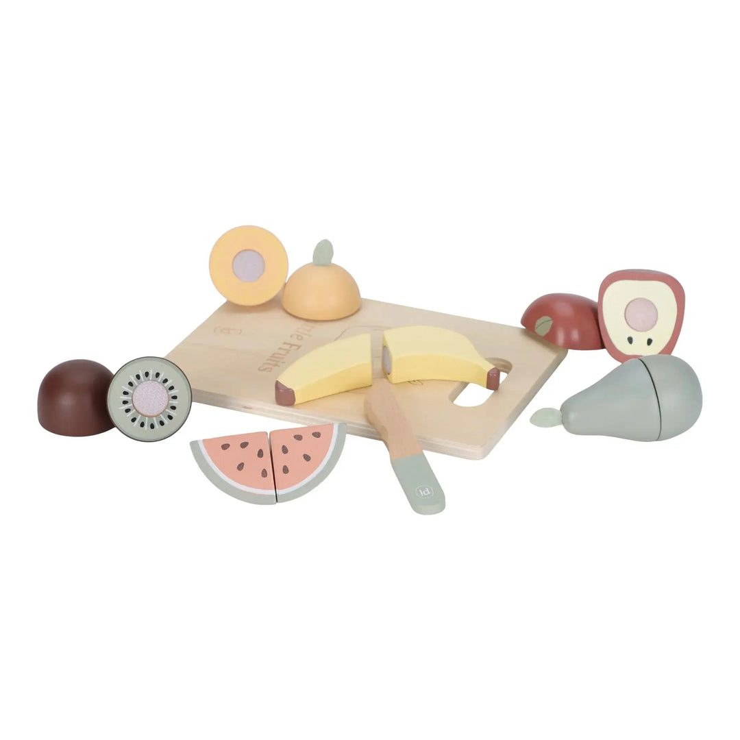 Little Dutch | Houten Snijset | Fruit | 14 delig | 2+ - Kleine Eland