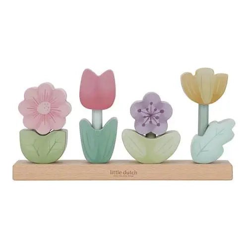 Little Dutch | Houten Stapel Puzzel | Fairy Garden | 24,6 cm | 1+ - Kleine Eland